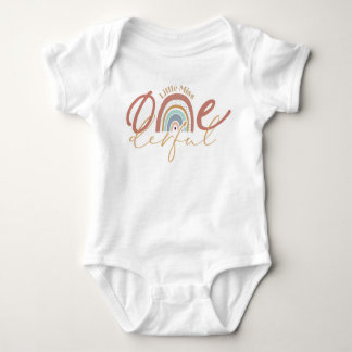 Boho Regenboog - Little Miss Onederful Romper