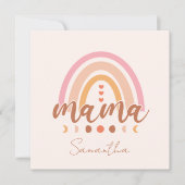 Boho Regenboog Mama met Maanfasen (Voorkant)
