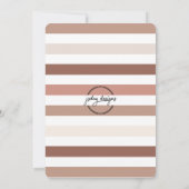 Boho Regenboog Meisje Verjaardag Kaart (Achterkant)
