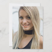 Boho Regenboog Modern Feestje 21e Verjaardag Kaart (Achterkant)