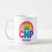 Boho Regenboog Monogram CNP Koffiemok (Links)