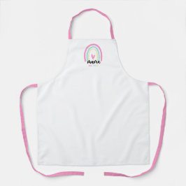 Boho Regenboog Op Maat Mama Oprichtingsjaar Aanden Schort