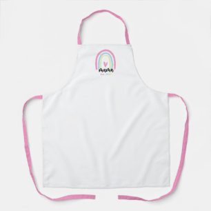 Boho Regenboog Op Maat Mama Oprichtingsjaar Aanden Schort