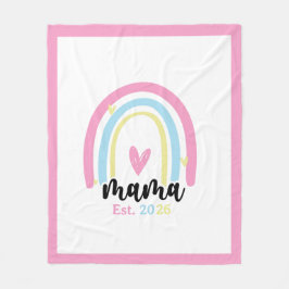 Boho Regenboog Op Maat Mama Stichtingsjaar Aandenk Fleece Deken