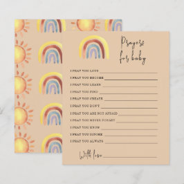 Boho Regenboog Partijspel | gebeden voor baby