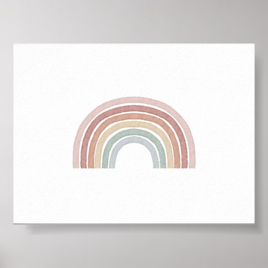 Boho regenboog pastel print (Voorkant)