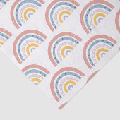 Boho Regenboog Pastel Tissuepapier (Detail)