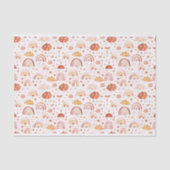 Boho regenboog patroon tissuepapier (Voorkant)