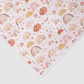 Boho regenboog patroon tissuepapier (Detail)