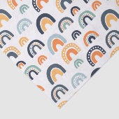 Boho Regenboog Patroon Tissuepapier (Detail)