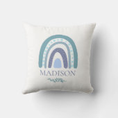 Boho Regenboog Persoonlijke Worp Kussen (Achterkant)