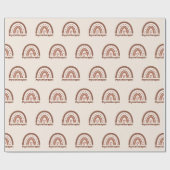 Boho Regenboog Psychotherapeut Therapeut Cadeaupapier (Vlak)