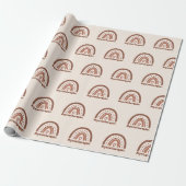 Boho Regenboog Psychotherapeut Therapeut Cadeaupapier (Uitgerold)