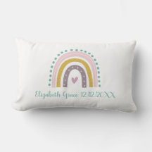 Boho Regenboog Roze Turkoois Gouden Hartjes Geboor