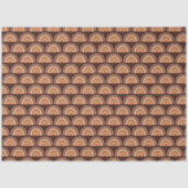 Boho Regenboog Sinaasappel en Bruin Tissuepapier (Voorkant)