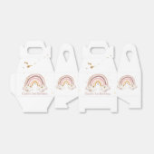 Boho Regenboog Verjaardag Neutrale Boheemse Favori Bedankdoosjes (Uitgevouwen)