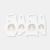 Boho regenboog verjaardag regenboog gunst doos mag bedankdoosjes (Uitgevouwen)