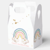 Boho regenboog verjaardag regenboog gunst doos mag bedankdoosjes (Geopend)