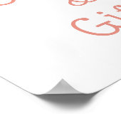 Boho regenboog verjaardagskaarten en geschenken ta poster (Hoek)