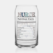 Boho Regenboog Verpleegkundige en Verpleegkundige Blikvorm Glas (Achterkant)