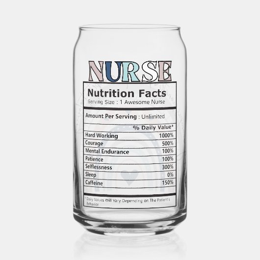 Boho Regenboog Verpleegkundige en Verpleegkundige Blikvorm Glas (Achterkant)