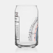 Boho Regenboog Verpleegkundige en Verpleegkundige Blikvorm Glas (Rechts)