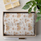 Boho Regenboog & Zen Steenpatroon Tissuepapier (Geschenk)