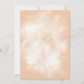 Boho Regenboog Zonneschijn Gouden Sterren Stof Bab Kaart (Achterkant)