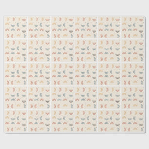 Boho Regenboogbogen Naadloos Patroon Cadeaupapier