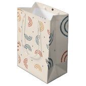 Boho Regenboogbogen Naadloos Patroon Medium Cadeauzakje (Achterkant Gekanteld)