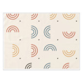 Boho Regenboogbogen Naadloos Patroon Tafelkleed (Voorkant (Horizontaal))