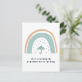Boho-regenboogheid Kindness Briefkaart (Staand voorkant)
