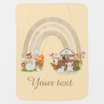 boho regenboogvee babydeken