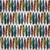 boho regenboogveren stof (Delen)