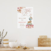 Boho Reizen Miss naar Mrs Bruidsfeest Verwelkoming Poster (Keuken)
