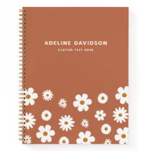 Boho Retro Bloemen Daisy Naam