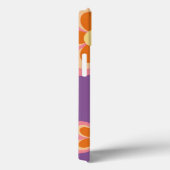 Boho Retro Bloemen Roze Geel Foto Case-Mate iPhone Case (Achterkant / Rechts)