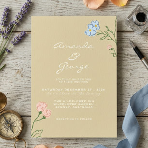 Boho Retro Bloemrijke Groovy Krachtige Klassieke T Kaart