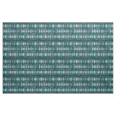 Boho Retro Bowls Pattern Blauwgroen Stof (Yard (91,4 cm))