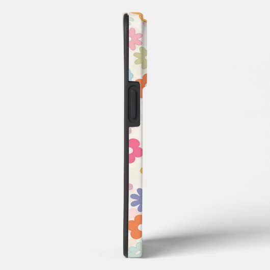 Boho Retro Daisy Flowers, zomer 70 Case-Mate iPhone Case (Achterkant / Rechts)
