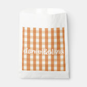 Boho Retro Groovy Kleurrijke Wavy bruiloft Bedankzakje (Voorkant)