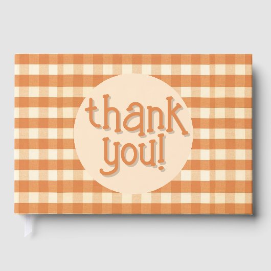 Boho Retro Groovy Kleurrijke Wavy bruiloft Gastenboek (Voorkant)