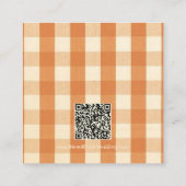 Boho Retro Groovy Kleurrijke Wavy bruiloft Informatiekaartje (Achterkant)