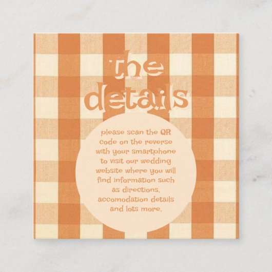 Boho Retro Groovy Kleurrijke Wavy bruiloft Informatiekaartje (Voorkant)