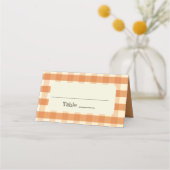 Boho Retro Groovy Kleurrijke Wavy bruiloft Plaatskaartje (Achterkant)