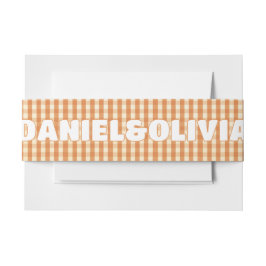 Boho Retro Groovy Kleurrijke Wavy bruiloft Uitnodigingen Wikkel