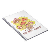 Boho Retro Groovy Mama Notitieboek (Rechterzijde)
