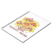Boho Retro Groovy Mama Notitieboek (Linkerzijde)