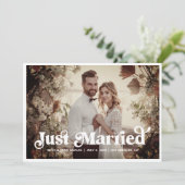 Boho Retro heeft net gehuwd met de Kaart Fotoaanko (Staand voorkant)
