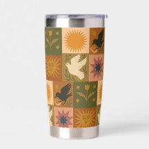 Boho Retro Hemelse Zon Maan